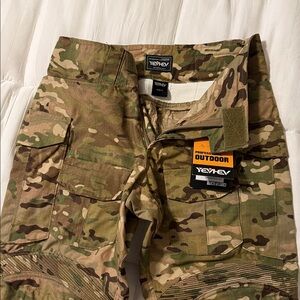 YEVHEV Camo TACTICAL Pants - Multicam Green Brown
